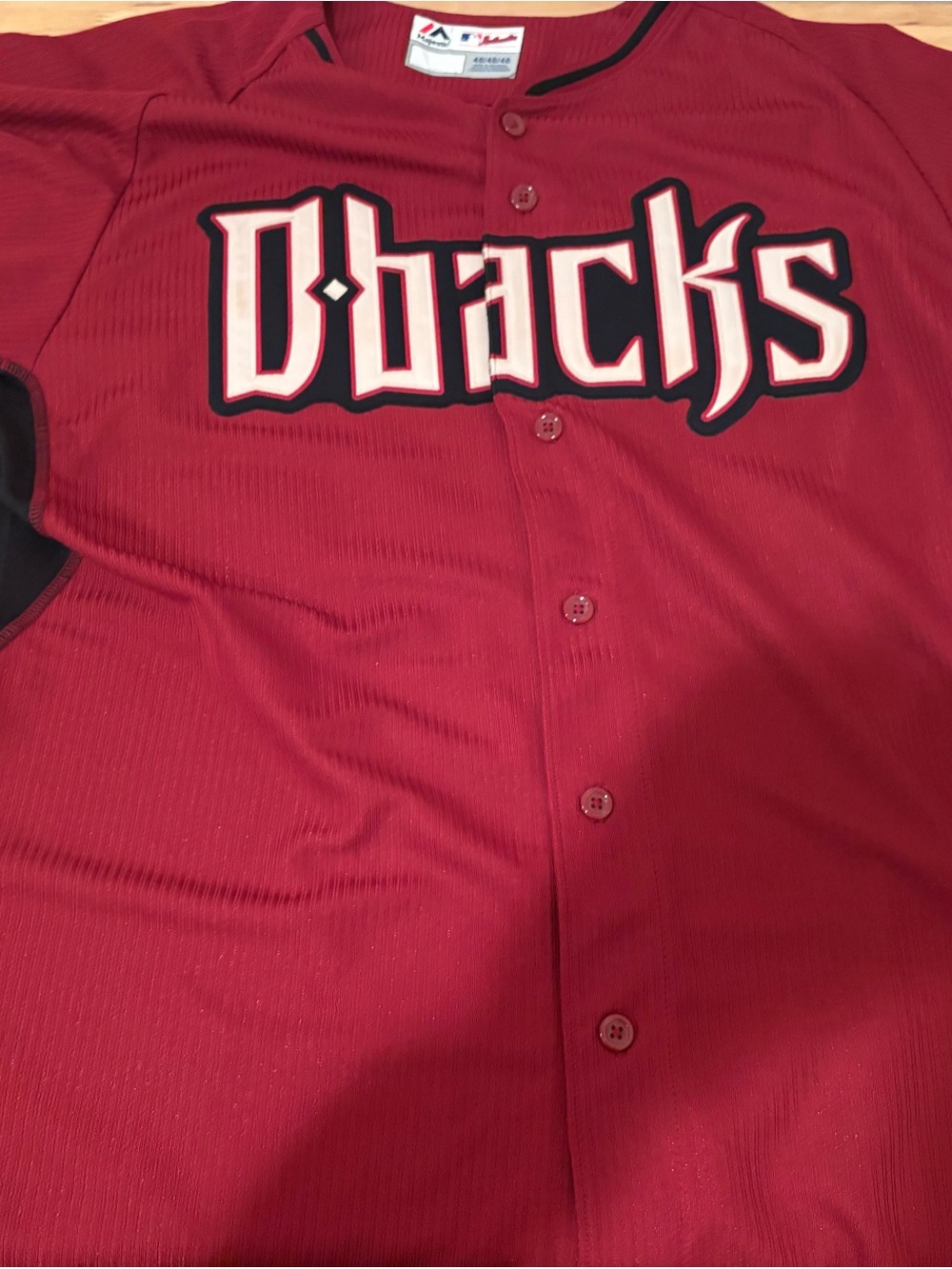 Majestic Arizona Diamondbacks Paul Goldschmidt Red BP Mesh Jersey Size 48 MLB